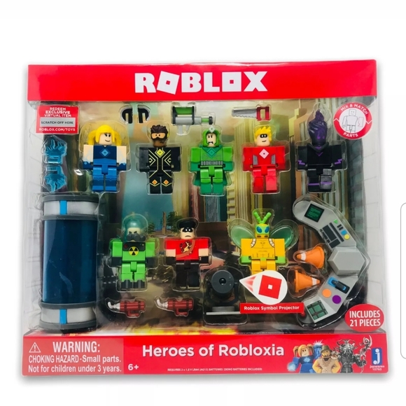 roblox heroes of robloxia playset